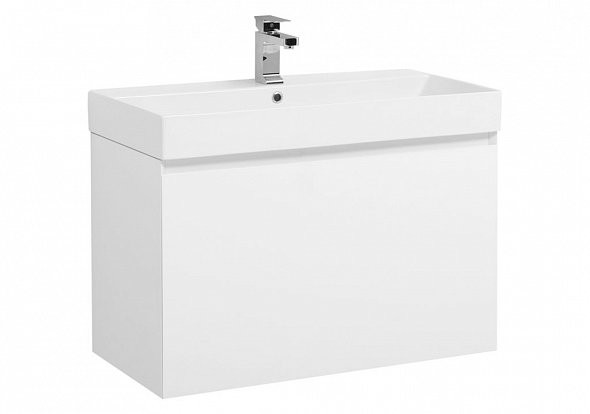 Aquanet Йорк 85 тумба с умывальником 00212593 подвесная