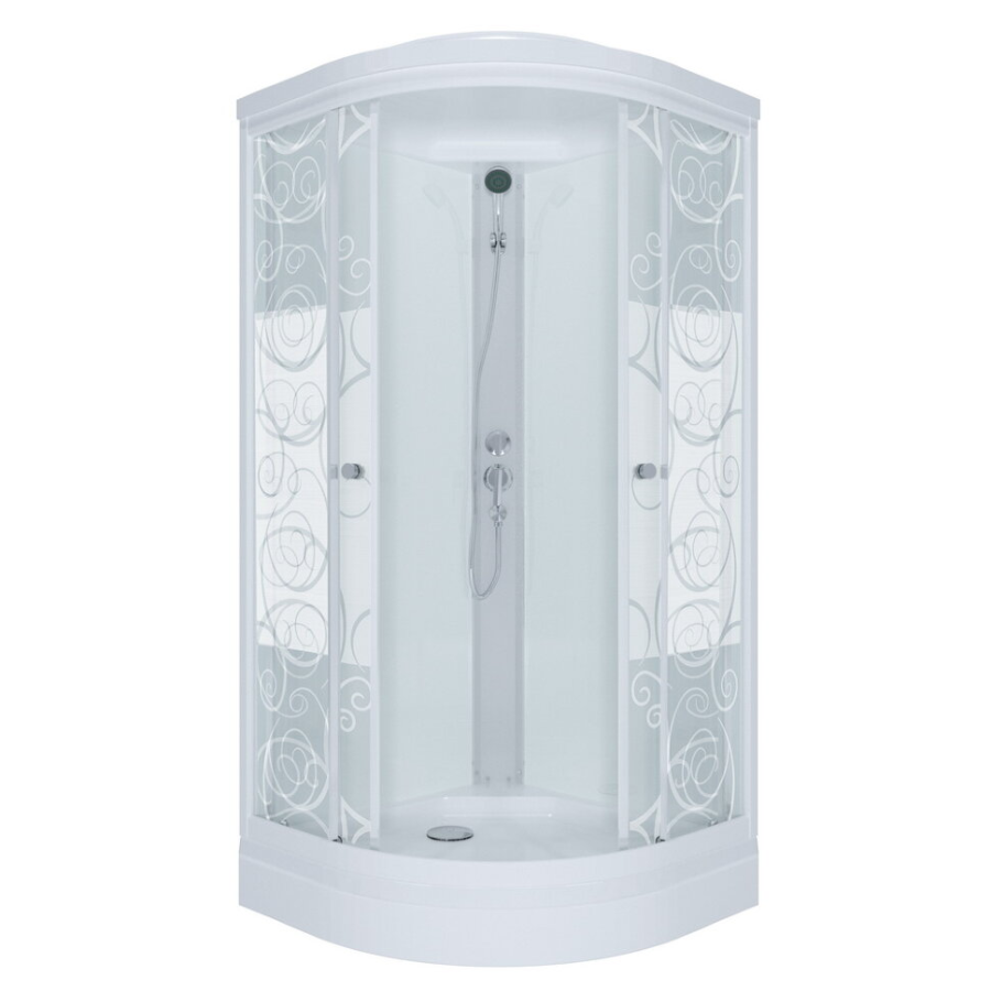 Triton Стандарт Узоры Душевой бокс 90*90*215 А ДН4 Щ0000027239