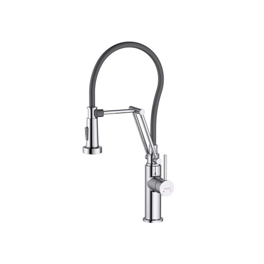 Aquatek Европа Смеситель для кухни 2 jet (профессиональный) AQ1388CR