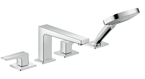 Hansgrohe Metropol 32552000 смеситель на борт ванны хром