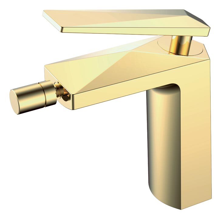 Смеситель для биде Boheme Venturo Золото 386