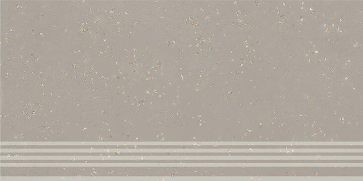 Керамический гранит Ступень Kerama Marazzi Прованс Пунтум серый светлый матовый обрезной 30x60x0,8 KM6060G1191R8GRF