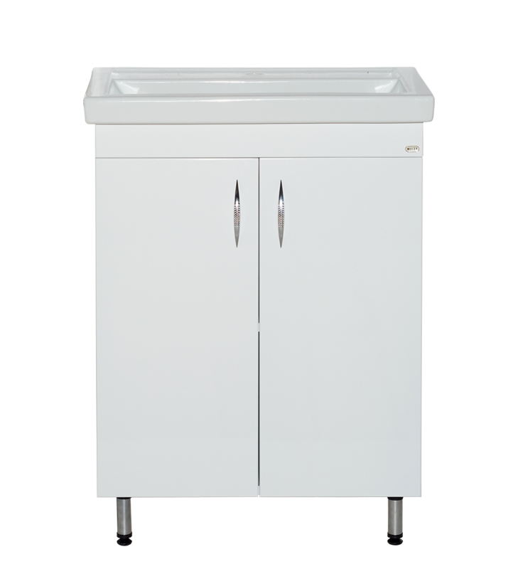 Misty Фостер 60 тумба напольная с раковиной Э-Фос01060-01Пр + Cersanit Como 60