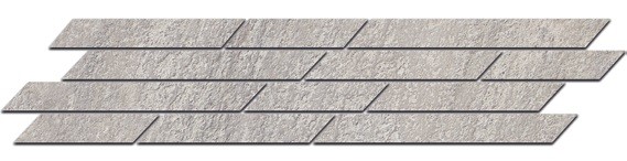 Kerama Marazzi Гренель SG144\004 серый мозаичный бордюр керамогранит 46,5x9,8 см