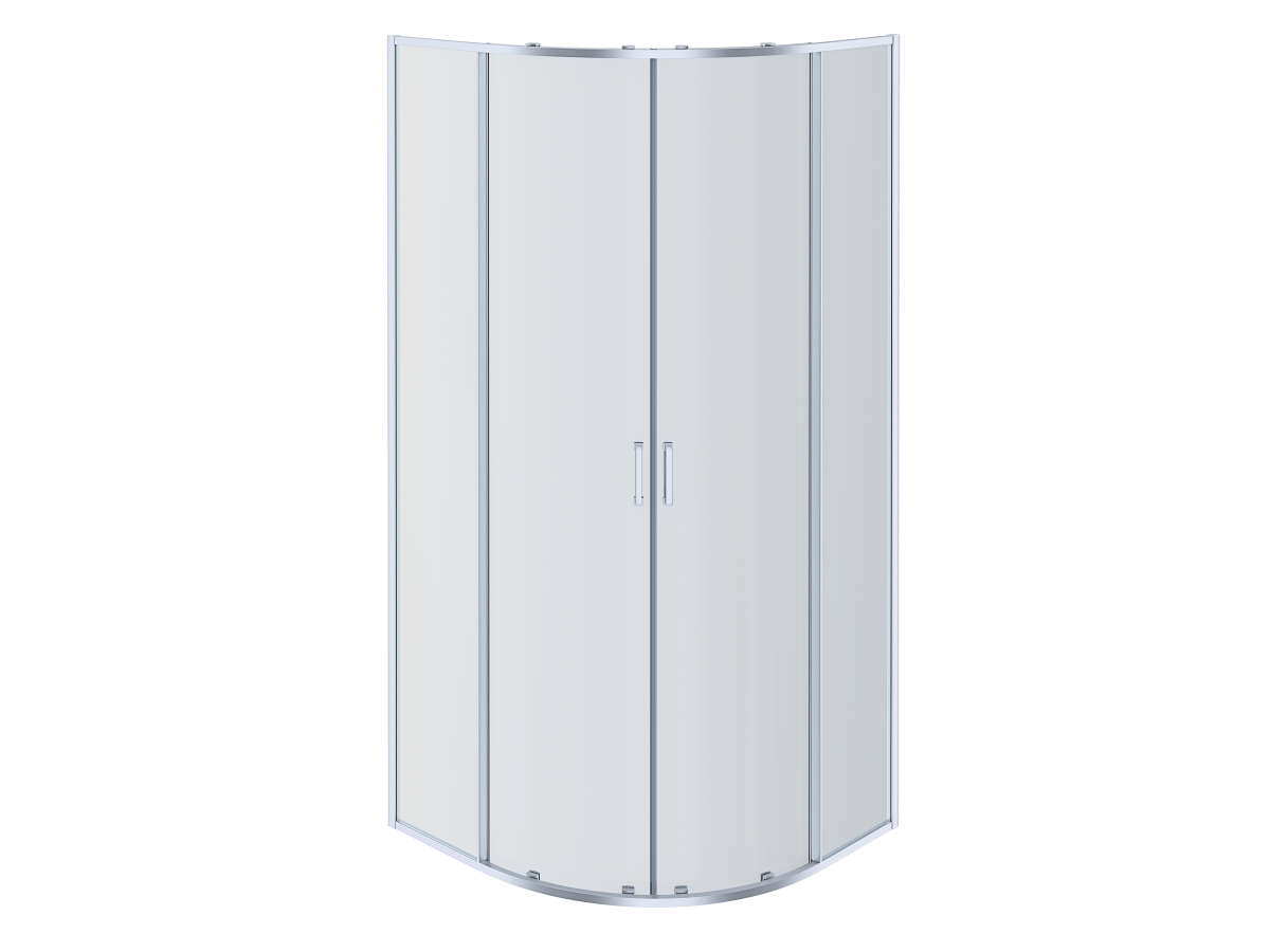 Aquatek душевой уголок 90х90х200 хром AQ ARI RO 09020CH