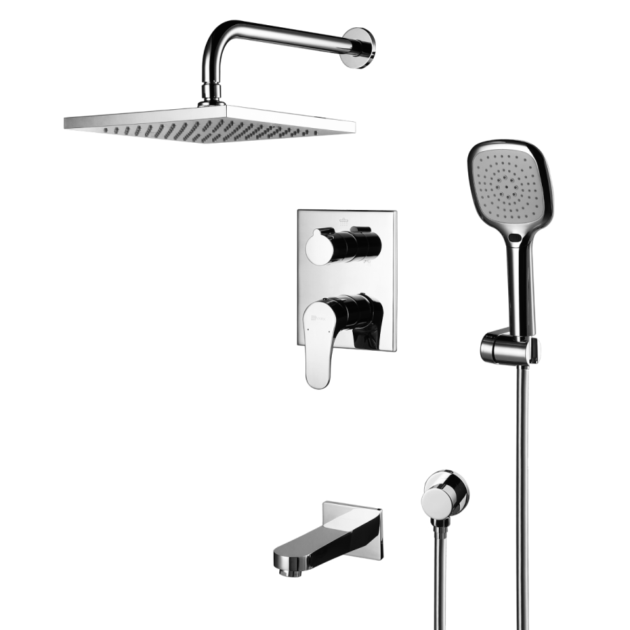 Lemark Shift смеситель для ванны и душа LM4322C