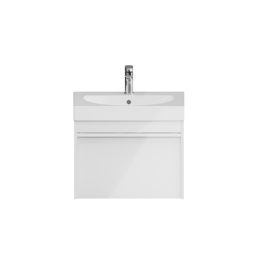 Kerama Marazzi Modula тумба подвесная 60, белая MO.60.1+1WHT