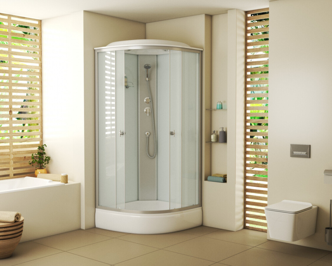 Niagara Eco Душевая кабина 90x90 Тропический душ E90/26/MT