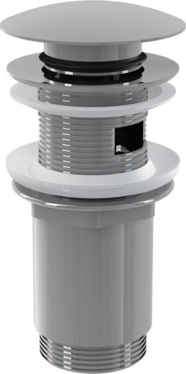 AlcaPlast A392 донный клапан для раковины хром