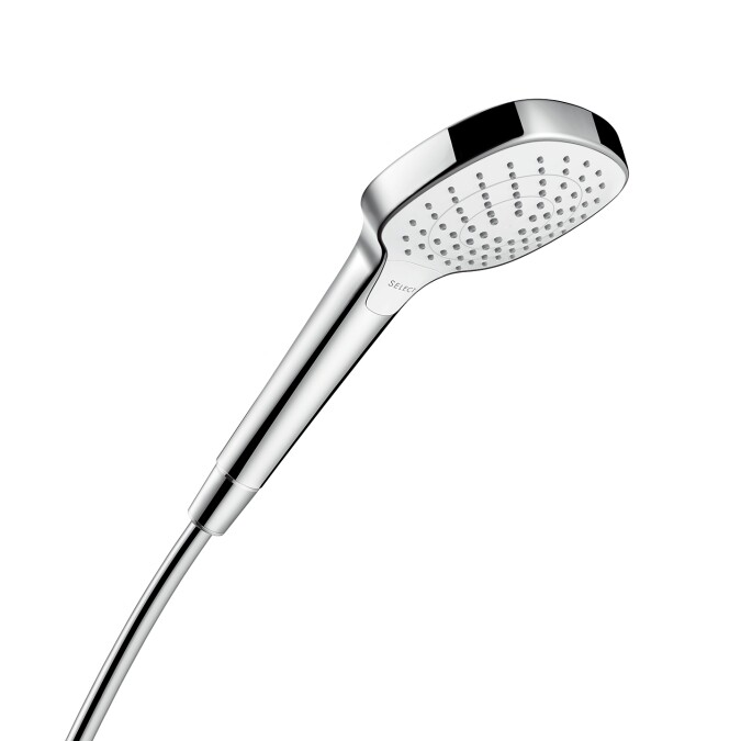 Hansgrohe Croma Select E Vario ручной душ хром-белый матовый 26812400