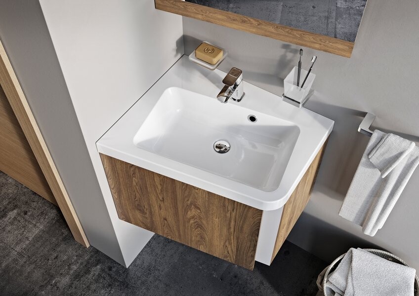 Ravak SD 10° 550 L тумба X000000741 под умывальник угловая, левая