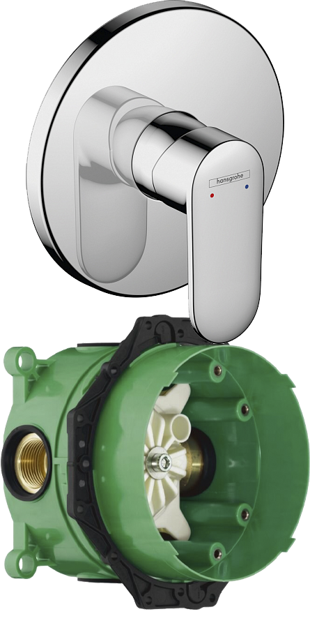 Hansgrohe 71667000S Set HG Vernis Blend смеситель для душа скрытого монтажа (71667000+01800180) Хром