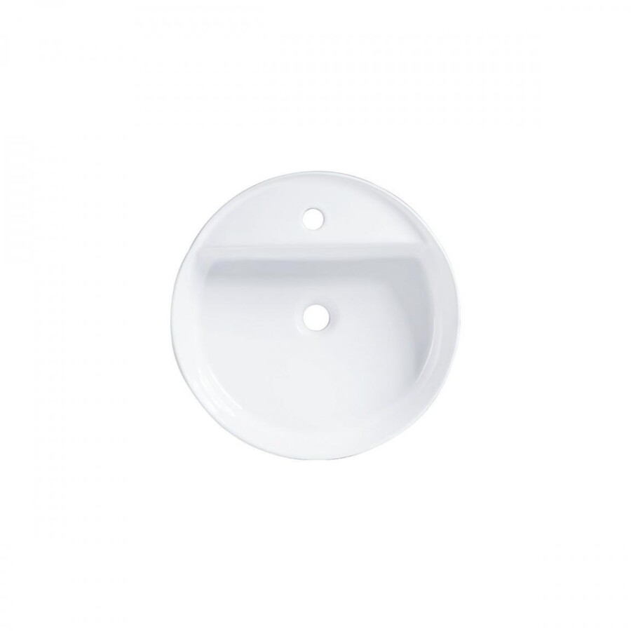 Bravat Affability C22284W-1-ENG раковина накладная 459*150 мм