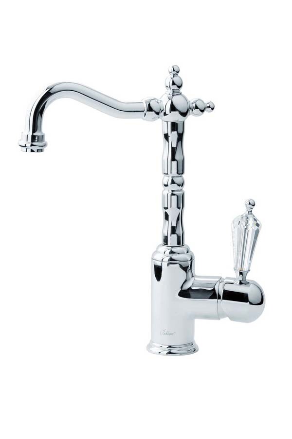 Смеситель для раковины высокий Boheme Brilante Ripresa Хром / Swarovski 342