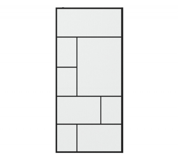 Bravat Blackline BG090.6414B душевая перегородка 90*195