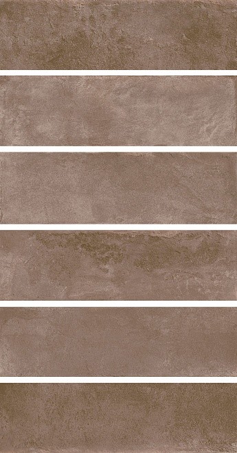 Kerama Marazzi Маттоне 8х28 см плитка настенная коричневая матовая 2908