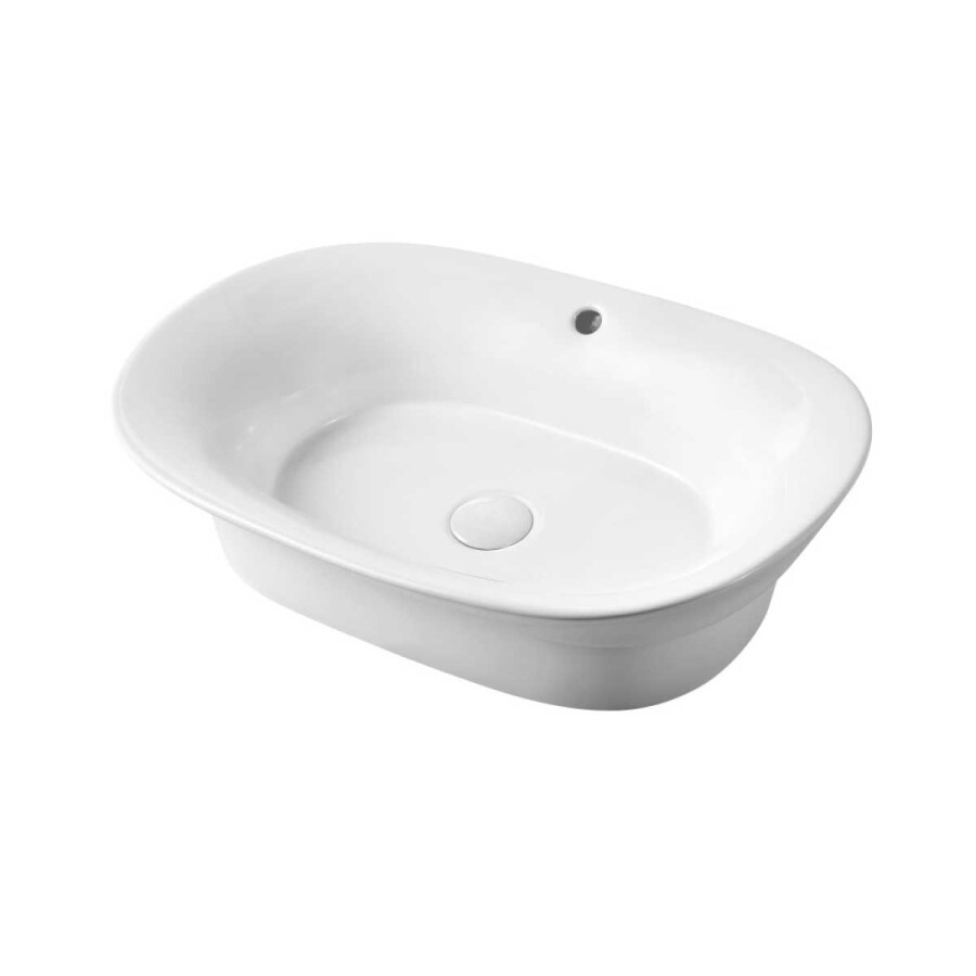 Vincea VBS-205 раковина керамическая накладная 580х400х150