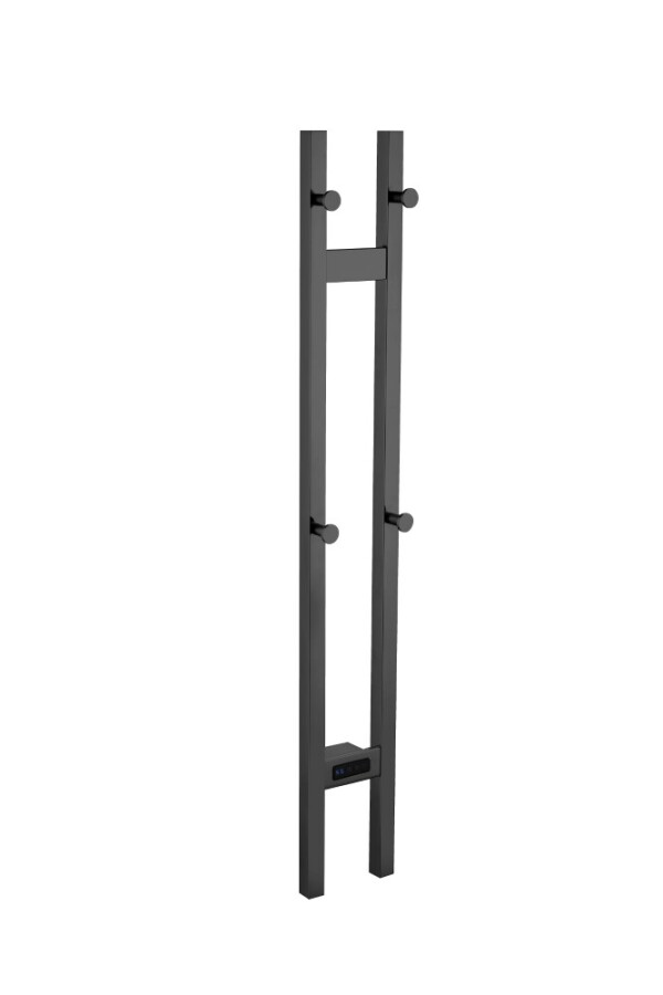 Полотенцесушитель электрический 170W Boheme Duo Shine Gun Metal 728-SGM