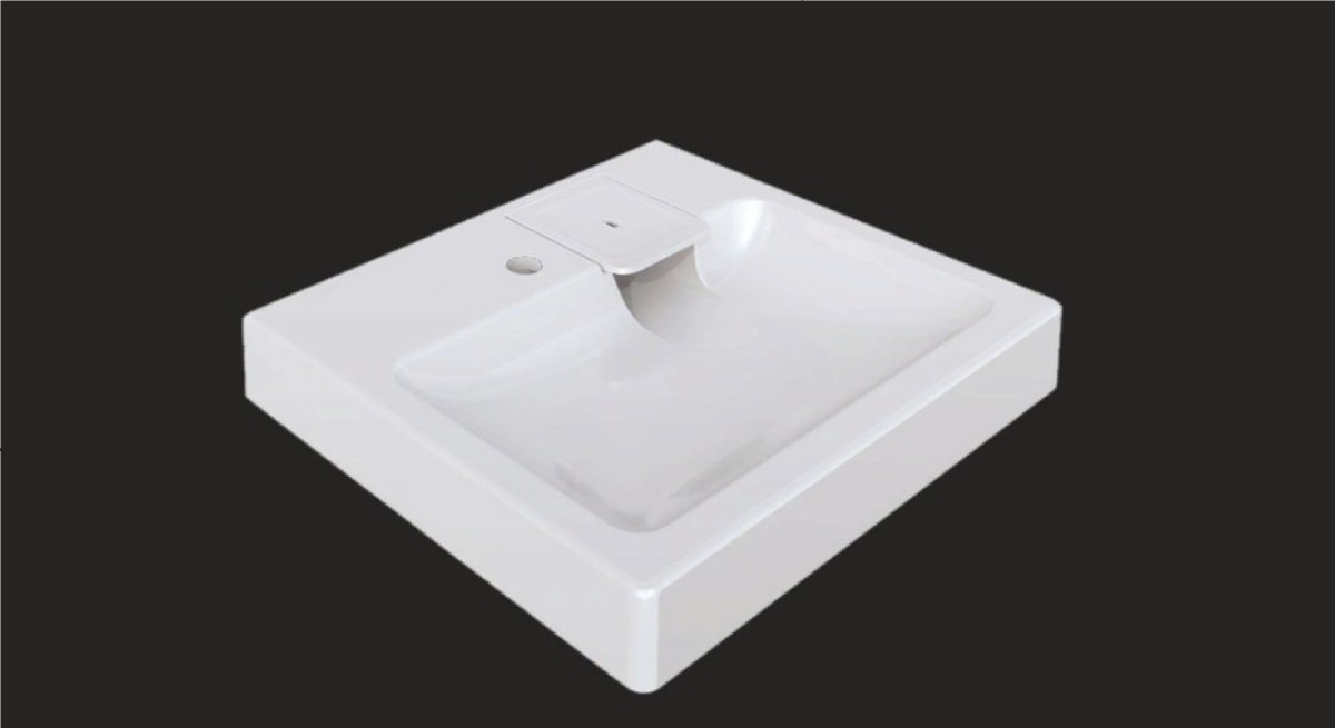 Marrbaxx Смайл V50 Раковина над стиральной машиной 59.5 x 50 см