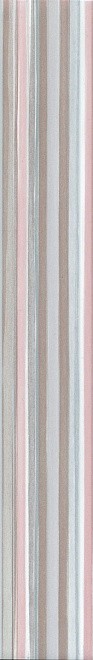 Kerama Marazzi Аверно 40х6 см бордюр настенный серый