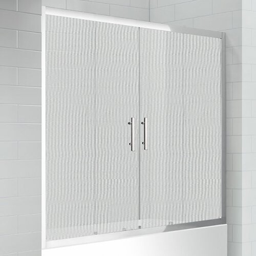 Cezares ECO-O-VF-2-170/145-P-Cr 170*145 шторка на ванну
