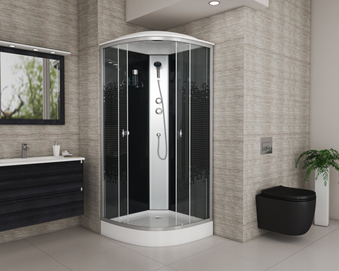 Niagara NG 4501-14 Душевая кабина 90x90 Бессиликоновая сборка 45011453