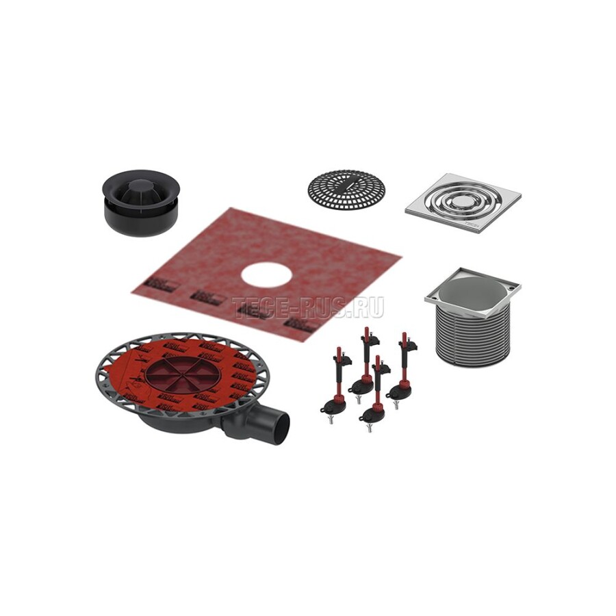 Tece Drainpoint S KDP-S110 Душевой трап 100*100 мм