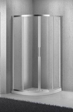 BelBagno SELA-R-2-80-Ch-Cr душевое ограждение 80*80*190