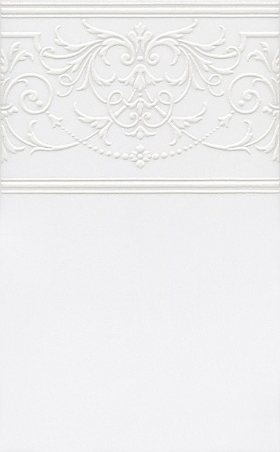 Kerama Marazzi Петергоф STG/A561/6304 25х40 декор настенный белый матовый 2