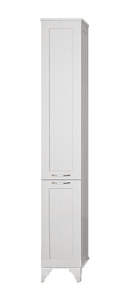 Пенал напольный AQUATON Леон Дуб белый 1A187903LBPS0