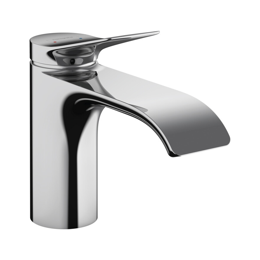 Hansgrohe Vivenis Смеситель для раковины 80 со сливным гарнитуром хром 75010000