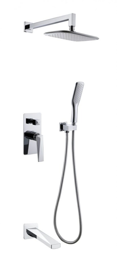 Душевая система с изливом Boheme Venturo Хром 374-2