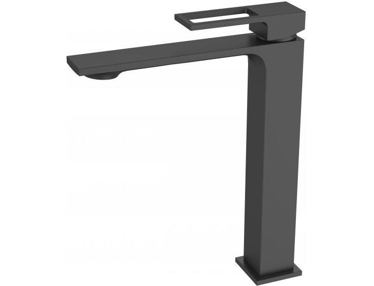 BelBagno Смеситель для раковины высокий Luce LUC-LMC-NERO-W0