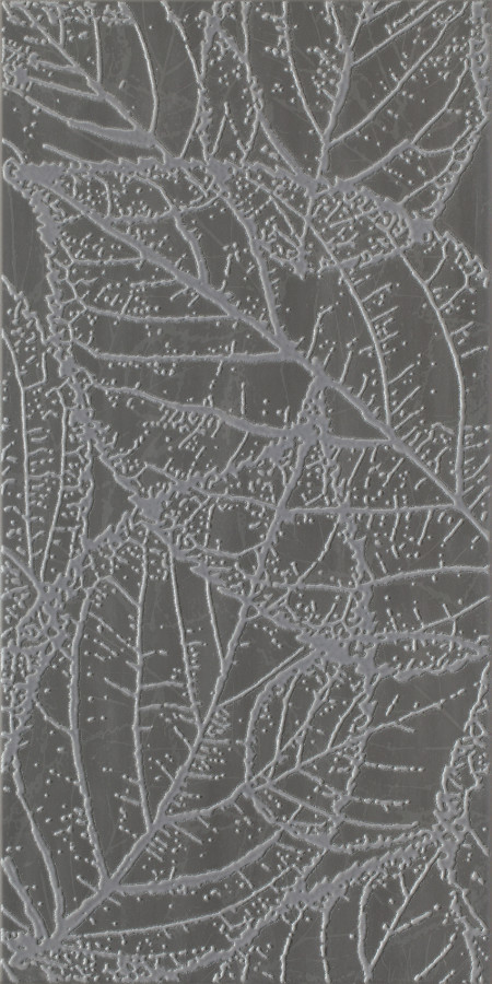 Декор настенный Paradyz Antonella Grafit Inserto A 30x60 см серый