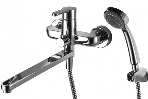 Bravat Stream F63783C-LB смеситель для ванны хром