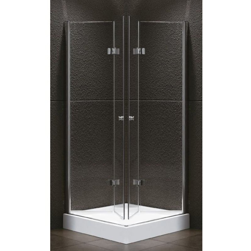 Cezares Elena душевой уголок 80х80 см ELENA-W-AS-2-80-C-Cr