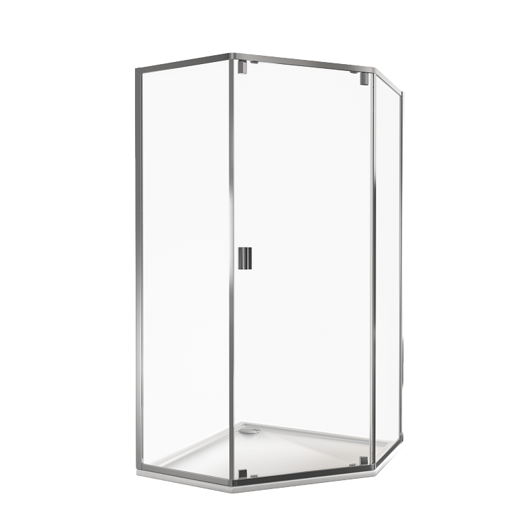 Bas Infinity SHW-90-C-CH душевое ограждение 90*90*185 ИН00075