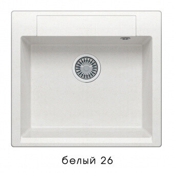 Polygran Argo 560 56 51 см мойка для кухни белый