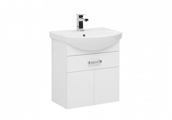 Aquanet Ирис 60 тумба с умывальником 00212657 подвесная