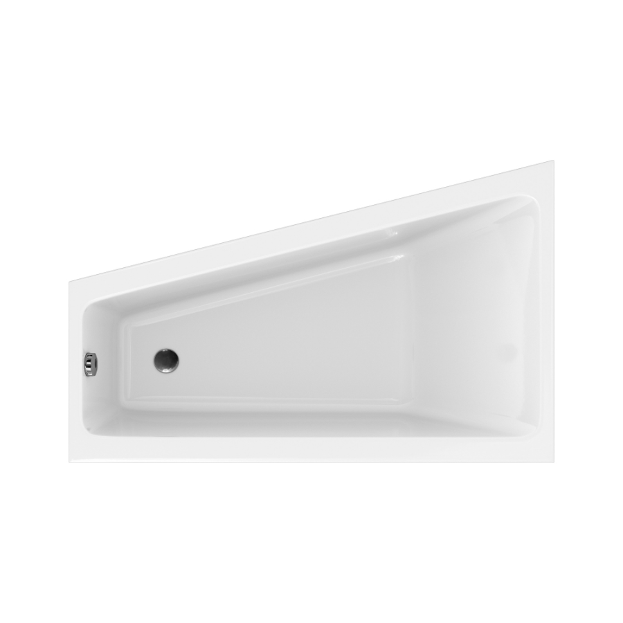 Cersanit Crea 160*100 ванна акриловая угловая L