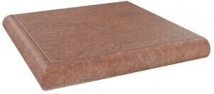 DD602700R/GR Ступень угловая Котто бежевый темный обрезной 30*60