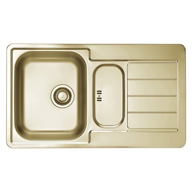 Мойка Alveus VintageLine 30 1068991 нержавеющая сталь декоративное PVD бронза 86х50 см