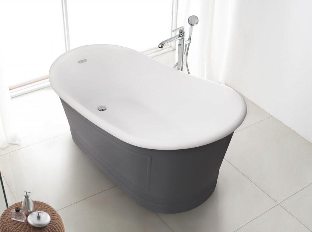 BelBagno BB32-CF36 167*90 ванна акриловая овальная