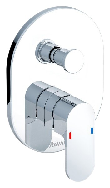 Ravak Chrome CR 065.00 X070056+X070052 смеситель скрытого монтажа хром