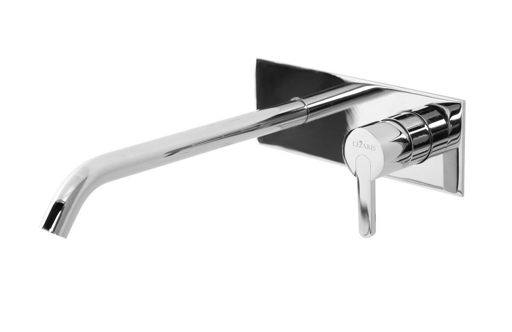 Cezares Leaf смеситель для раковины хром LEAF-BLI1-01-W0