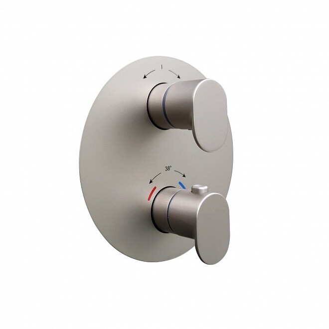 Kerama Marazzi Ole 67638EKM.M0.070 смеситель скрытого монтажа титановый атласный