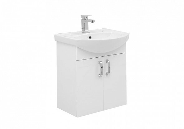 Aquanet Ирис 60 тумба с умывальником 00212658 подвесная