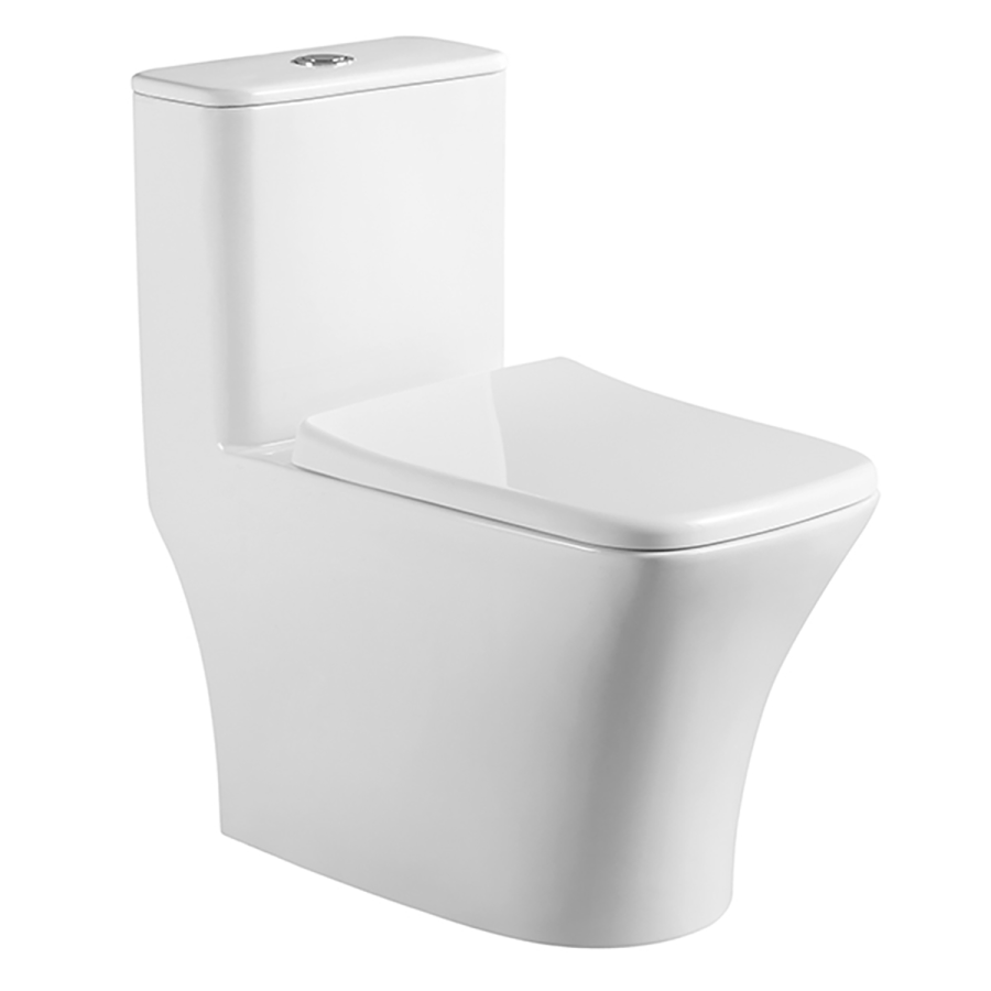 Azario Teano унитаз напольный с сиденьем-микролифт AZ-8621