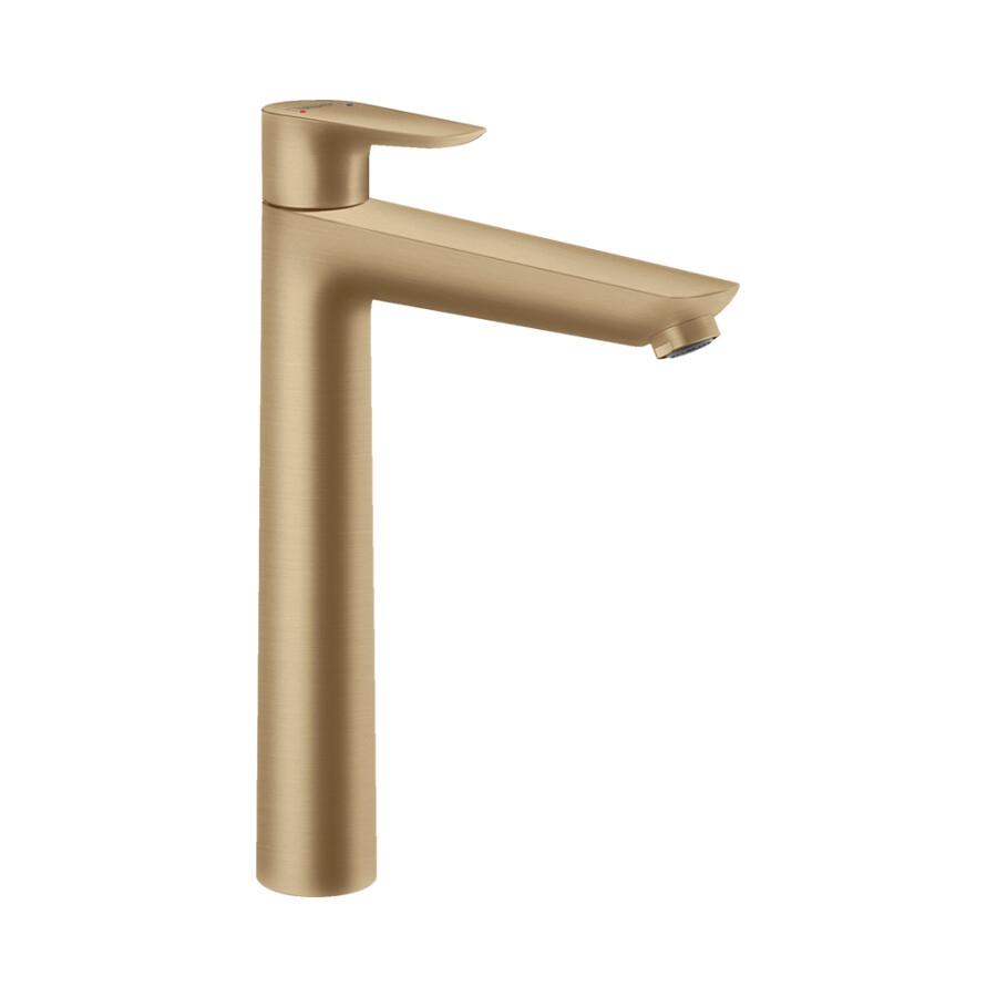 Hansgrohe Talis E Смеситель для раковины 240 со сливным гарнитуром бронза 71716140