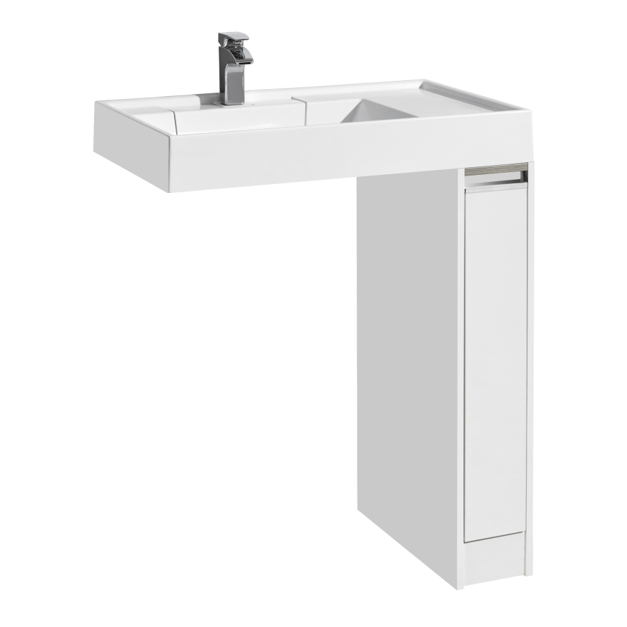 1A2361K0LH010 Набор: Aquaton Лондри 20 см тумба для стиральной машины 1A236101LH010